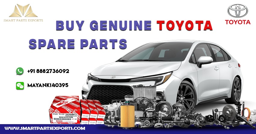 Buy Toyota Original Spare Parts Online - Fast Shipping