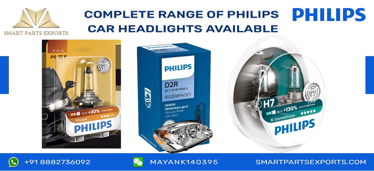 Find Genuine Philips Car Headlights for your road drive