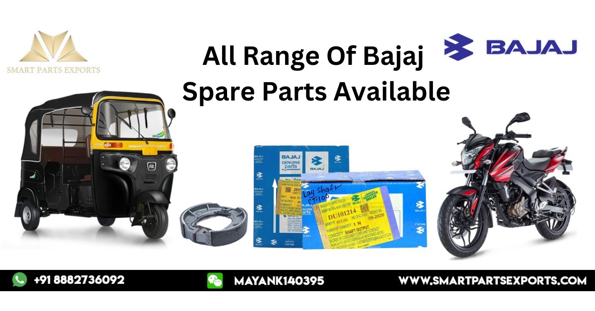 Order Bajaj Genuine Spare Parts: A Comprehensive Guide