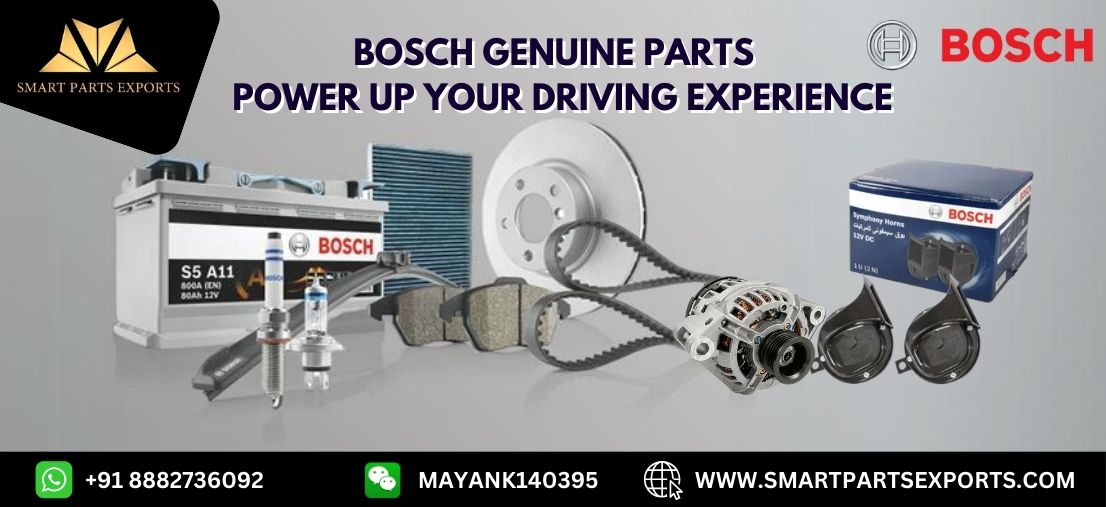 Discover Quality with Bosch Genuine Parts for Vehicles