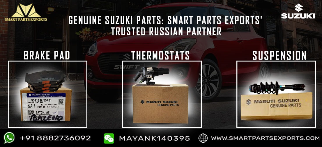 Genuine Suzuki Parts: Smart Parts Exports' Trusted Russian Partner