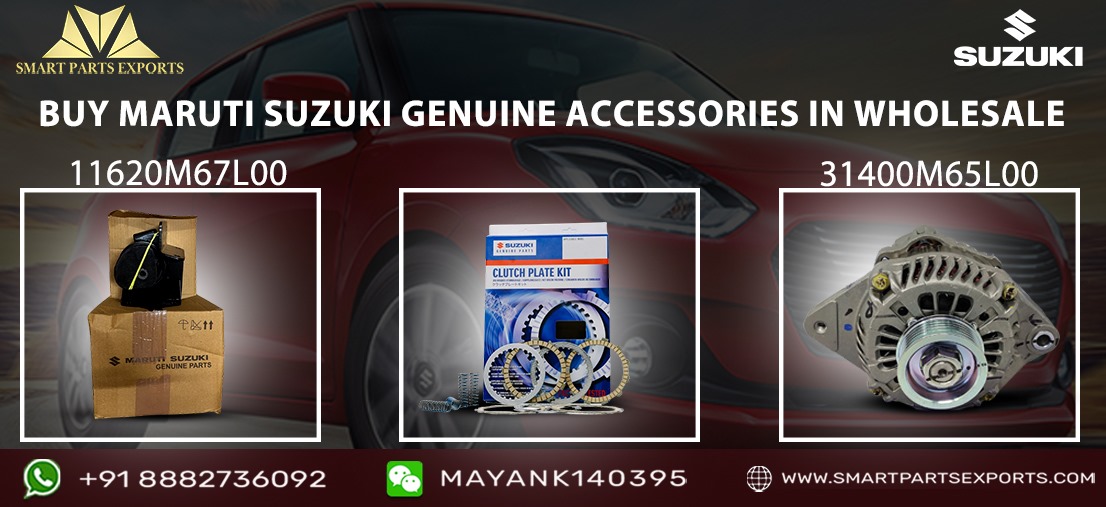 Trusted Maruti Suzuki Spare Parts Exporter Smart Parts Exports