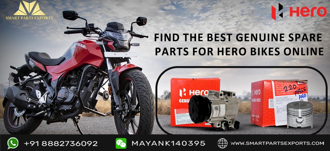 Explore the Hero Bike Spare Parts Catalogue by Smart Parts Exports