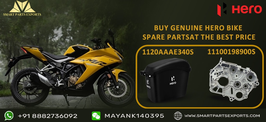 Visit Smart Parts Exports to view authentic Hero Bike Spare Parts.