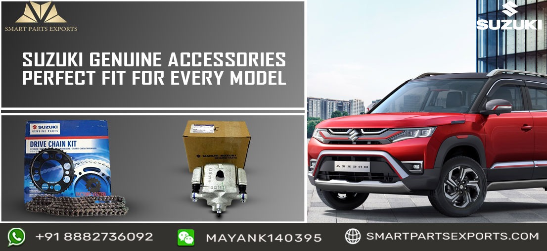 Smart Parts Exports offers authentic Suzuki spare parts and accessories.