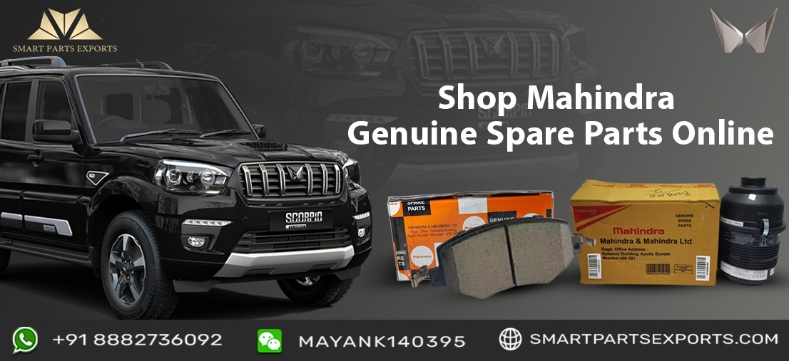 Smart Parts Exports offers Mahindra Original Spare Parts at Wholesale Prices Online.