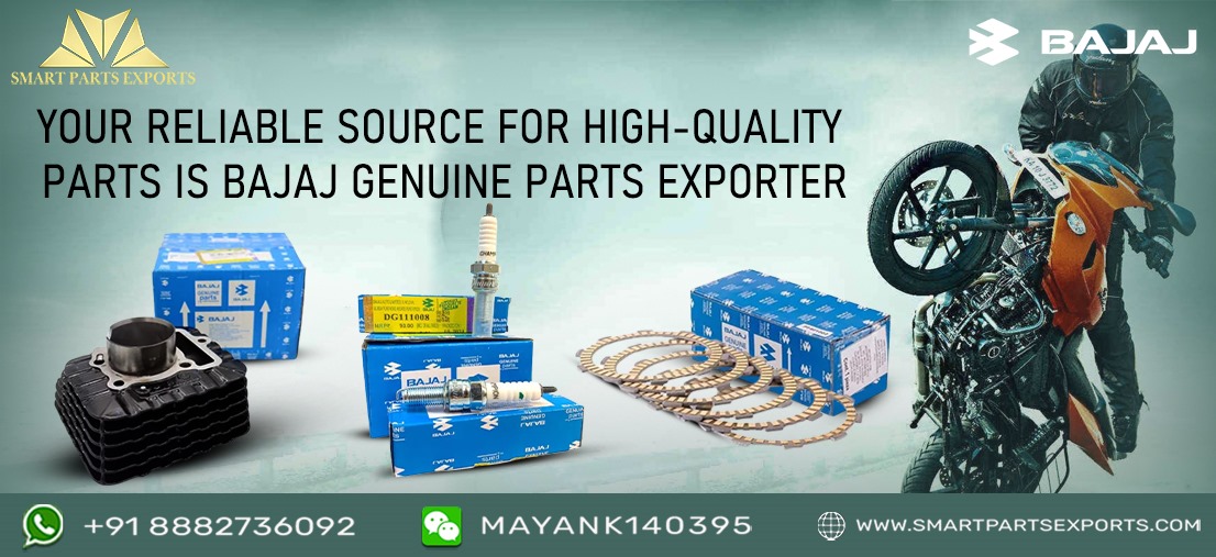 Smart Parts Exports: Your Reliable Supplier for Bajaj 2 and 3-Wheeler Spare Parts