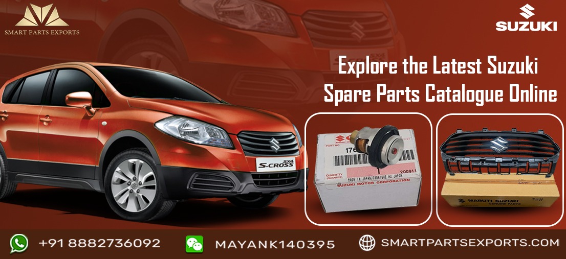 Explore the Full Suzuki Spare Parts Catalogue at Smart Parts Exports