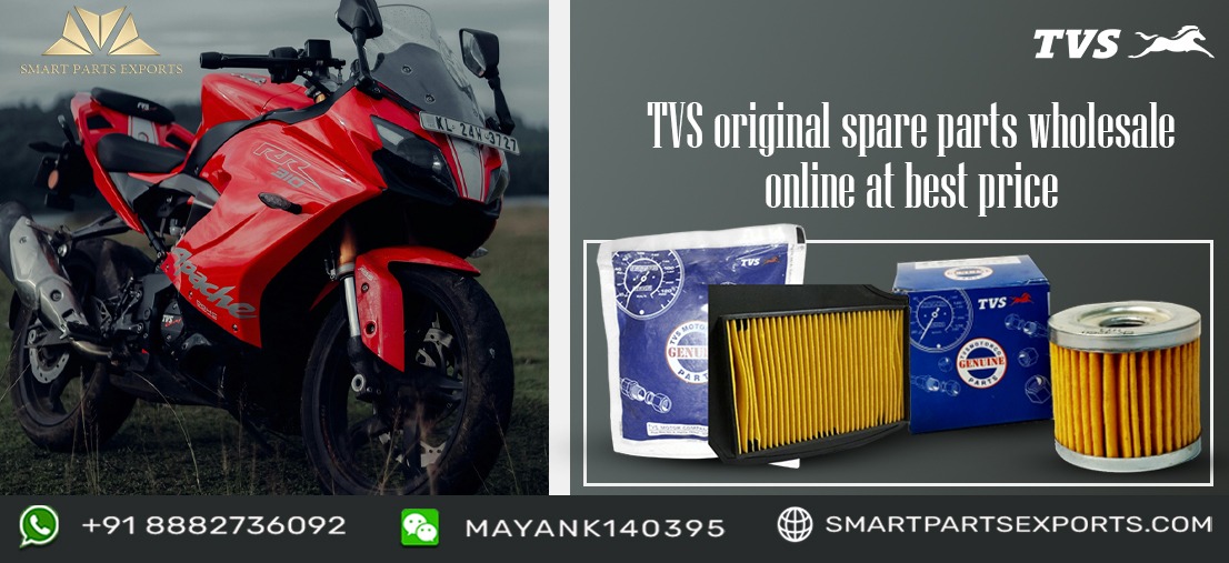 TVS Original Spare Parts Now Available Online at Smart Parts Exports