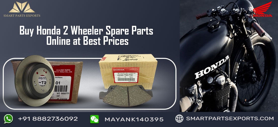 Best Deals on Honda 2 Wheeler Spare Parts Online | Smart Parts Exports