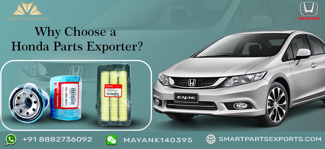 Honda Genuine Spare Parts for All Models – Smart Parts Exports