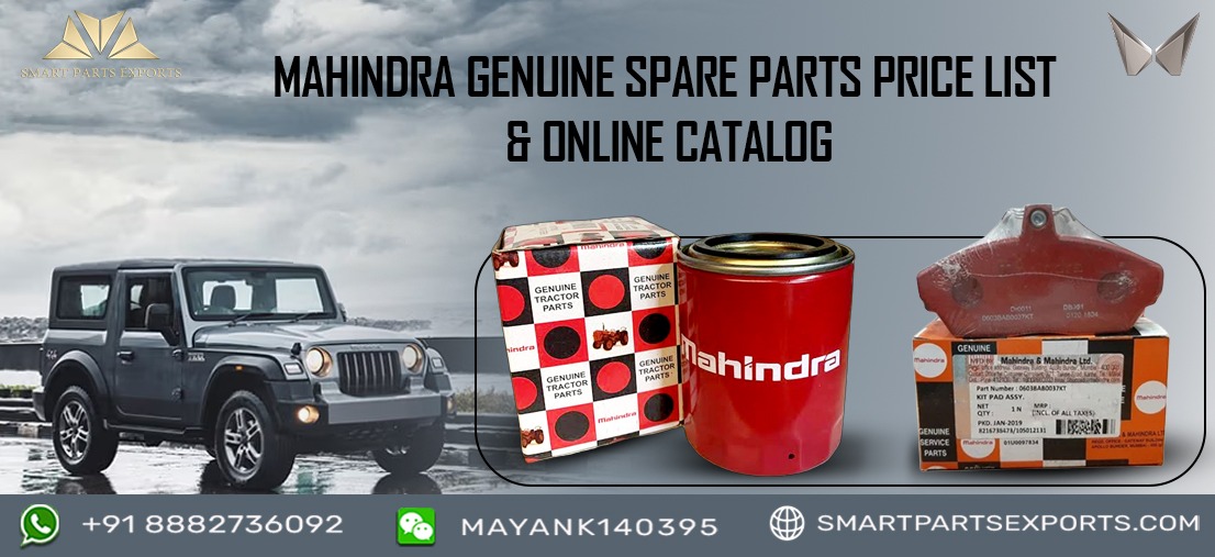 Mahindra Car Spare Parts Exporter – Trusted Supplier | Smart Parts Exports