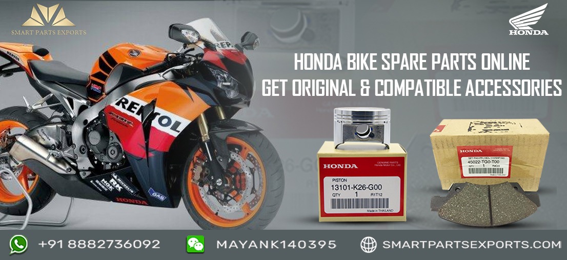 Buy Genuine Honda 2 Wheeler Spare Parts Online – Smart Parts Exports