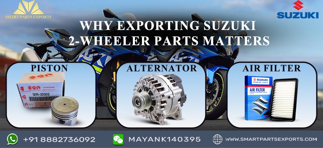 Smart Parts Exports the Best Source for Genuine Suzuki Bike Spare Parts Online